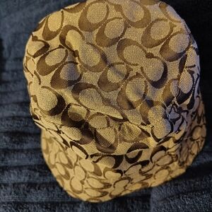 SOLD - Brown Patterned Bucket Hat